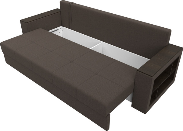 Диван Лига Диванов Дубай Лайт полки справа / 132281