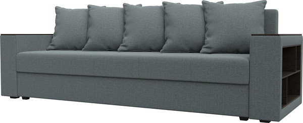 Диван Лига Диванов Дубай Лайт полки справа / 132282 - фото