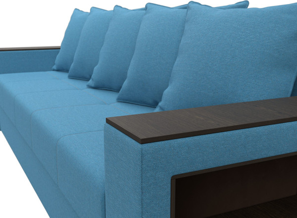 Диван Лига Диванов Дубай Лайт полки справа / 132283