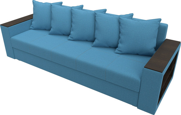 Диван Лига Диванов Дубай Лайт полки справа / 132283