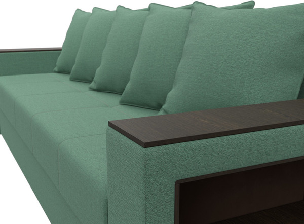 Диван Лига Диванов Дубай Лайт полки справа / 132284 