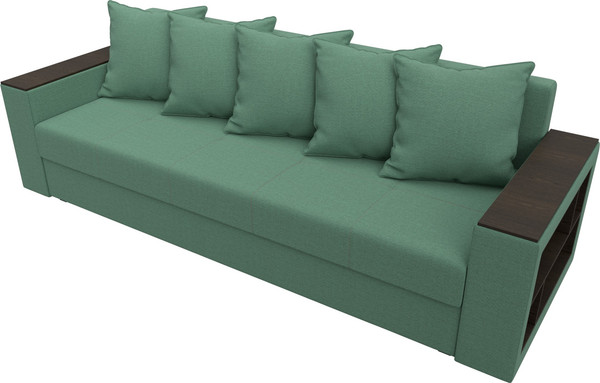 Диван Лига Диванов Дубай Лайт полки справа / 132284 