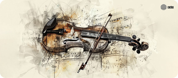 Коврик для мыши Cactus Musical CS-MP-COR02XXL - фото