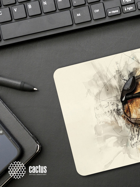 Коврик для мыши Cactus Musical CS-MP-COR02XXL