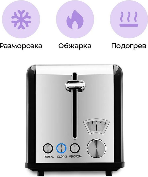 Тостер Kitfort КТ-6832