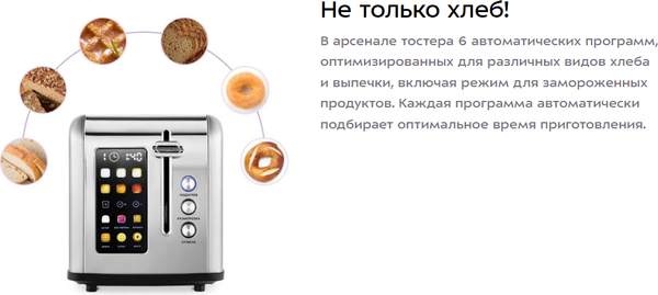 Тостер Kitfort КТ-6834