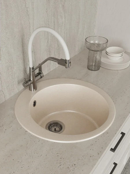 Мойка кухонная Teymi Lori Midi 51х51 / T120127