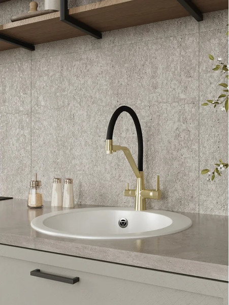 Мойка кухонная Teymi Lori Midi 51х51 / T120125