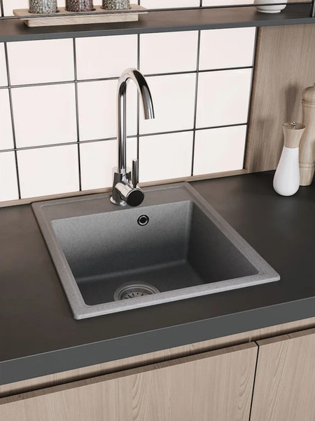 Мойка кухонная Teymi Helmi Smart 42х48 / T120110