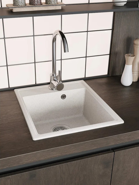 Мойка кухонная Teymi Helmi Smart 42х48 / T120109