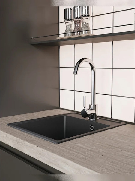 Мойка кухонная Teymi Helmi Smart 42х48 / T120108