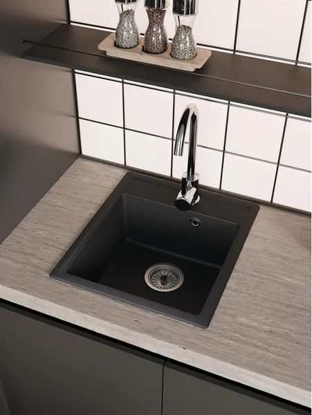 Мойка кухонная Teymi Helmi Smart 42х48 / T120108