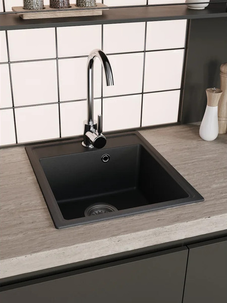 Мойка кухонная Teymi Helmi Smart 42х48 / T120108