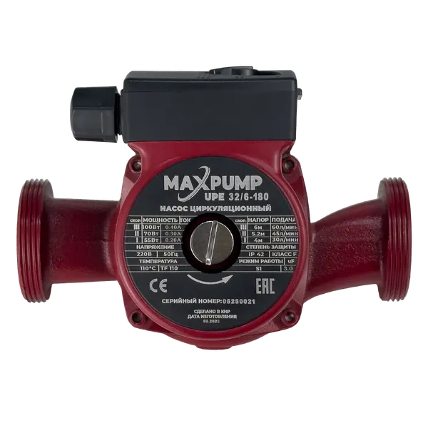 Циркуляционный насос Maxpump UPE 32/6-180