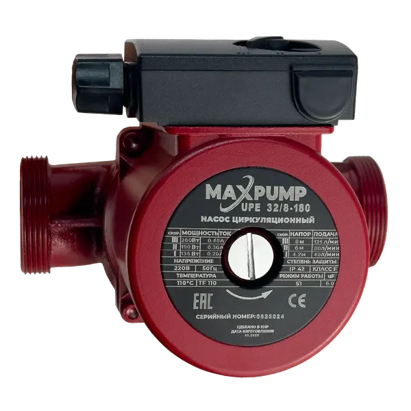 Циркуляционный насос Maxpump UPE 32/8-180 - фото