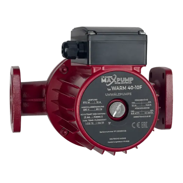 Циркуляционный насос Maxpump Warm 40-10F 230V - фото
