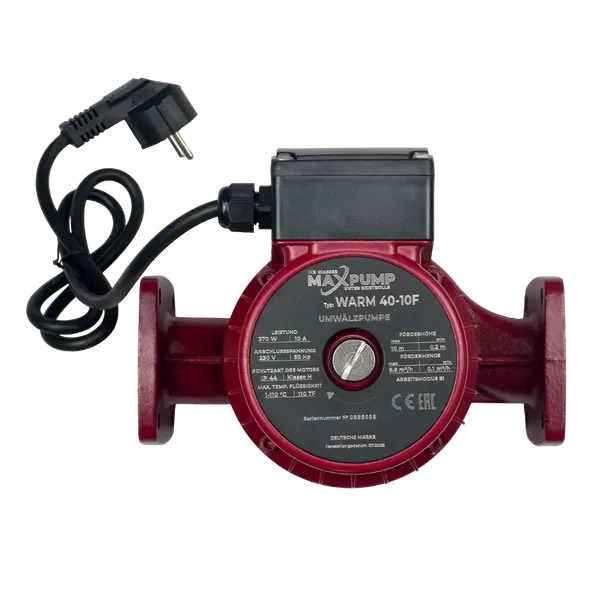 Циркуляционный насос Maxpump Warm 40-10F 230V