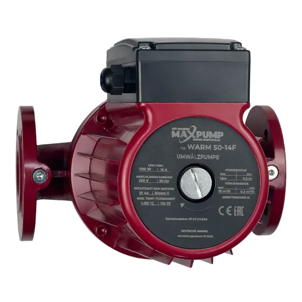 Циркуляционный насос Maxpump Warm 50-14F 230V - фото