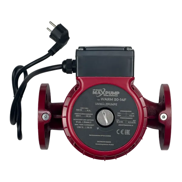 Циркуляционный насос Maxpump Warm 50-14F 230V