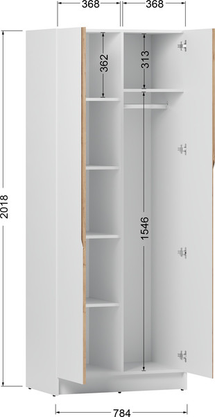 Шкаф Eligard Aura 2D