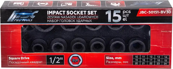 Набор головок слесарных JBC JBC-50151-BV30