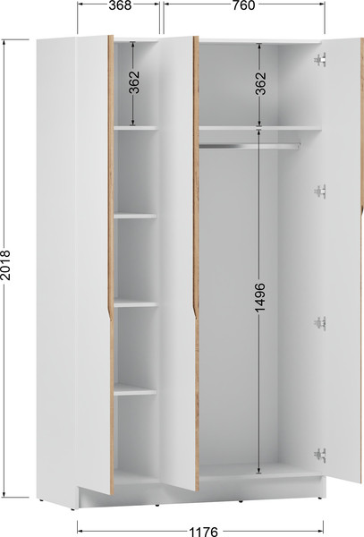 Шкаф Eligard Aura 3D