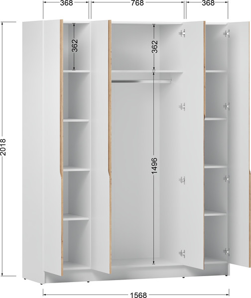 Шкаф Eligard Aura 4D