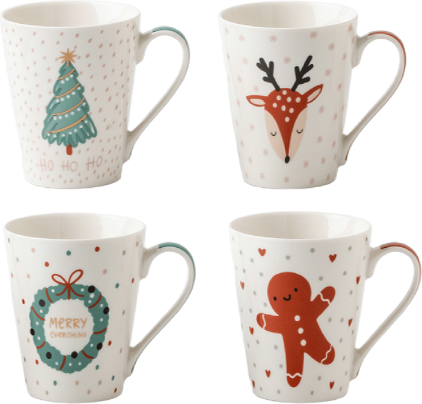 Набор кружек JEWEL Рождество / ПС0076-22 - фото