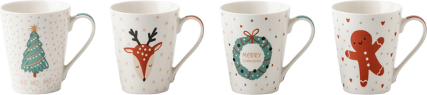 Набор кружек JEWEL Рождество / ПС0076-22