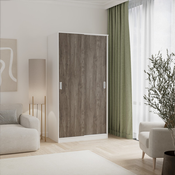 Шкаф-купе Кортекс-мебель Лагуна ШК01-00