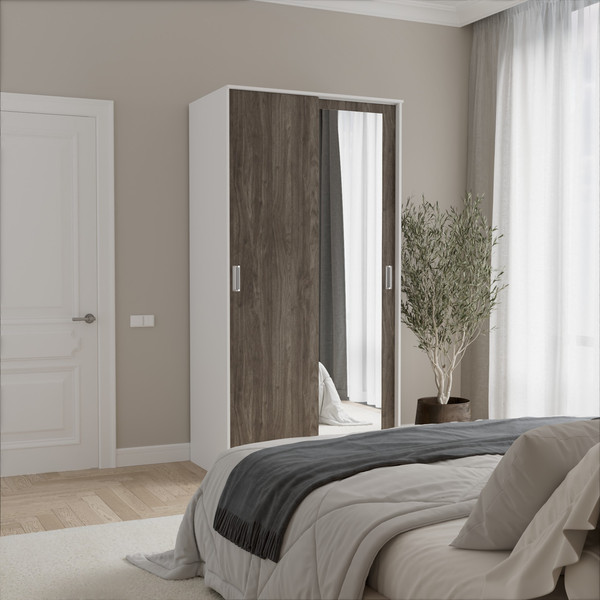 Шкаф-купе Кортекс-мебель Лагуна ШК01-01