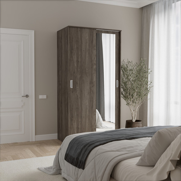 Шкаф-купе Кортекс-мебель Лагуна ШК01-01