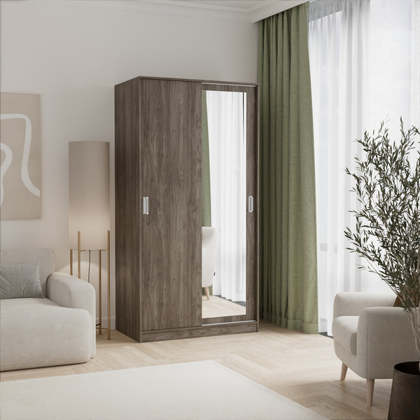 Шкаф-купе Кортекс-мебель Лагуна ШК01-01