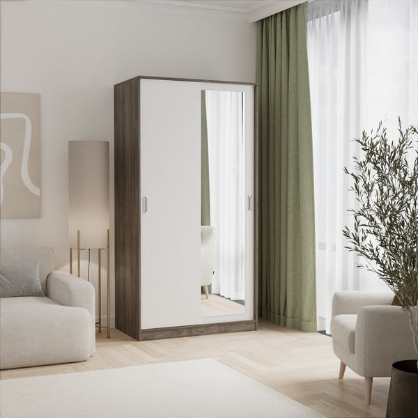 Шкаф-купе Кортекс-мебель Лагуна ШК01-01