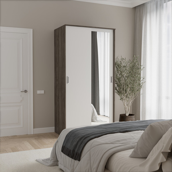 Шкаф-купе Кортекс-мебель Лагуна ШК01-01