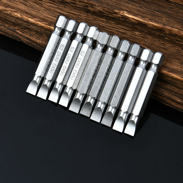 Набор бит Deli SL6x50мм / EDL501005