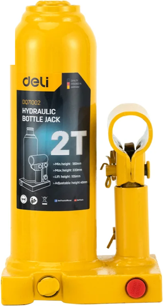 Бутылочный домкрат Deli EDQ71002 - фото