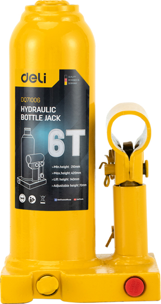 Бутылочный домкрат Deli EDQ71006 - фото