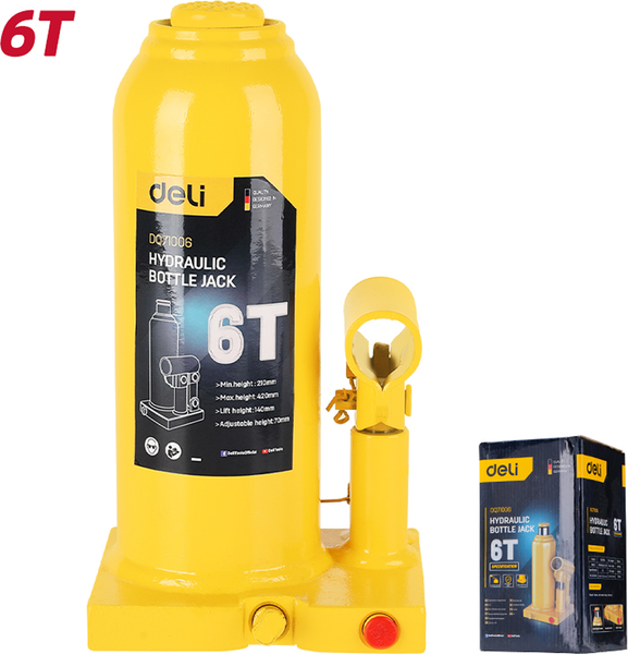 Бутылочный домкрат Deli EDQ71006