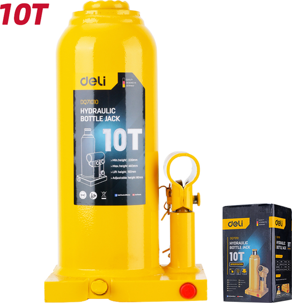Бутылочный домкрат Deli EDQ71010