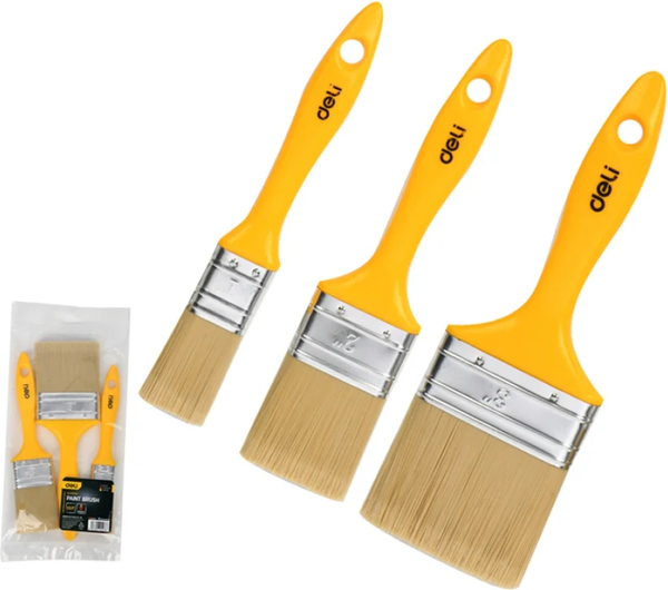 Набор кистей малярных Deli EDL509157