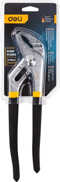 Клещи переставные Deli EDL2610