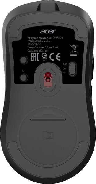 Мышь Acer OMR401 / ZL.MCECC.05C