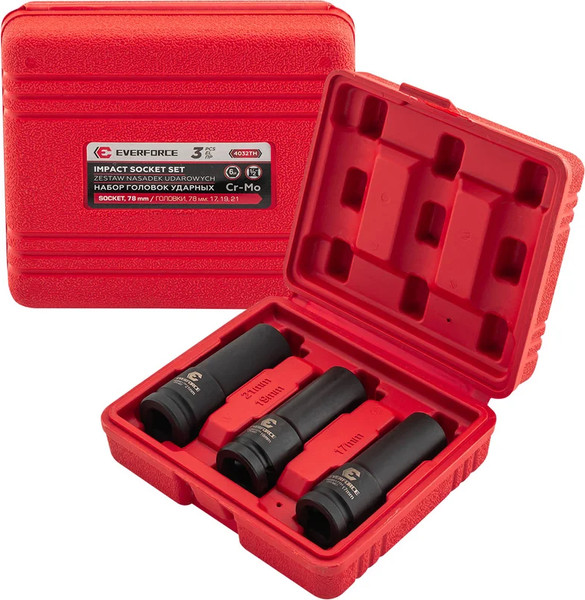 Набор головок слесарных Everforce EF-4032TH (63323) - фото