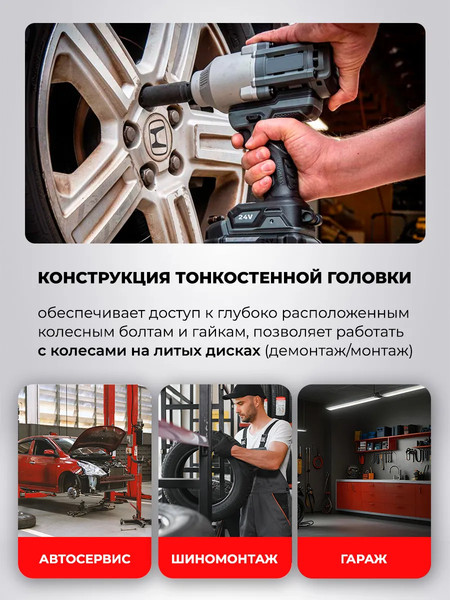 Набор головок слесарных Everforce EF-4032TH (63323)