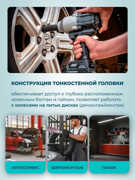 Набор головок слесарных ILOforce IF-4032TH (63333)