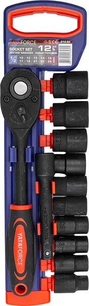 Набор головок слесарных Yataforce YF-012-5K (63337) - фото