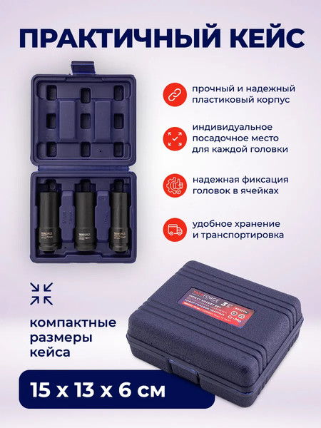 Набор головок слесарных Yataforce YF-4032TH (63338)