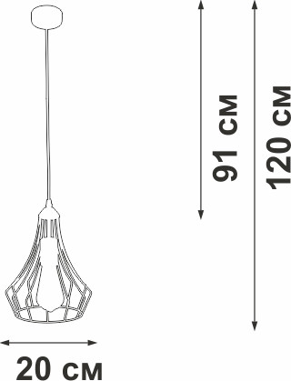 Потолочный светильник Vitaluce V2566-1/1S