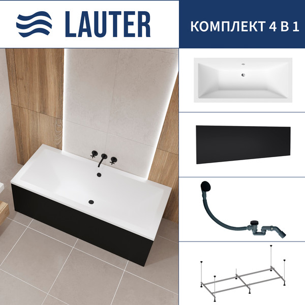 Ванна акриловая Lauter Oasis 170 / 21203070 - фото